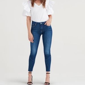 7 For All Mankind High Waist Ankle Skinny